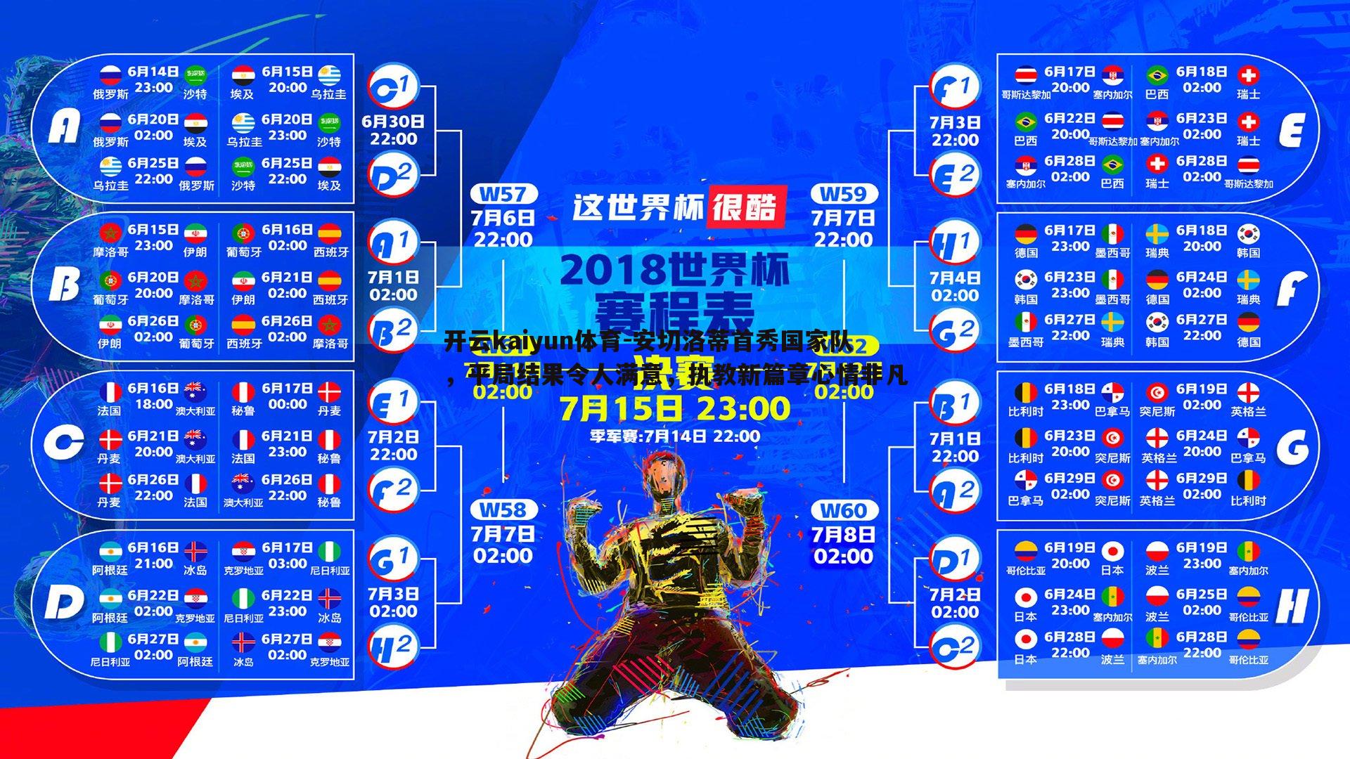 安切洛蒂首秀国家队，平局结果令人满意，执教新篇章心情非凡